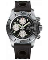 Breitling Superocean Chronograph Steelfish  Chronograph Automatic Men's Watch, Stainless Steel, Black Dial, A13341C3.BD19.200S