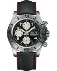 Breitling Superocean Chronograph  Chronograph Automatic Men's Watch, Stainless Steel, Black Dial, A13341C3.BD19.228X