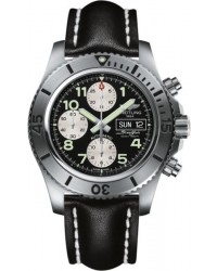 Breitling Superocean Chronograph  Chronograph Automatic Men's Watch, Stainless Steel, Black Dial, A13341C3.BD19.435X