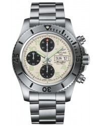 Breitling Superocean Chronograph Steelfish  Chronograph Automatic Men's Watch, Stainless Steel, Silver Dial, A13341C3.G782.162A