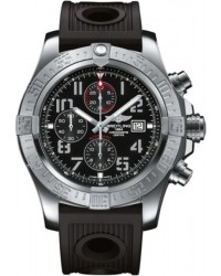 Breitling Super Avenger II  Chronograph Automatic Men's Watch, Stainless Steel, Black Dial, A1337111.BC28.201S