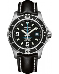 Breitling Superocean 44  Automatic Men's Watch, Stainless Steel, Black Dial, A1739102.BA79.435X