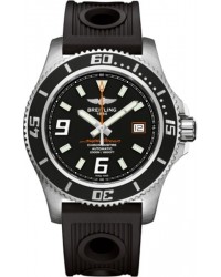 Breitling Superocean 44  Automatic Men's Watch, Stainless Steel, Black Dial, A1739102.BA80.200S