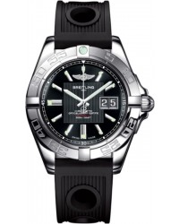 Breitling Galactic 41  Automatic Men's Watch, Stainless Steel, Black Dial, A49350L2.BA07.202S