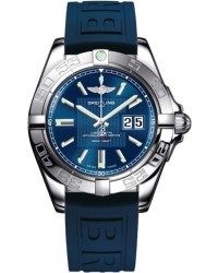 Breitling Galactic 41  Automatic Men's Watch, Stainless Steel, Blue Dial, A49350L2.C806.148S