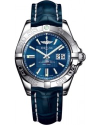 Breitling Galactic 41  Automatic Men's Watch, Stainless Steel, Blue Dial, A49350L2.C806.719P