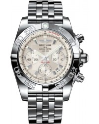 Breitling Chronomat 44  Chronograph Automatic Men's Watch, Stainless Steel, Silver Dial, AB011012.G684.375A