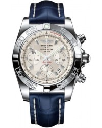 Breitling Chronomat 44  Chronograph Automatic Men's Watch, Stainless Steel, Silver Dial, AB011012.G684.732P