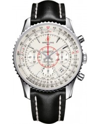Breitling Montbrillant 01  Chronograph Automatic Men's Watch, Stainless Steel, Silver Dial, AB013012.G709.428X