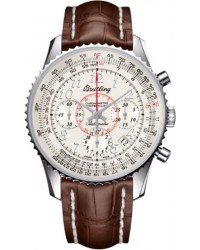 Breitling Montbrillant 01  Chronograph Automatic Men's Watch, Stainless Steel, Silver Dial, AB013012.G735.725P