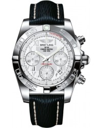 Breitling Chronomat 41  Chronograph Automatic Men's Watch, Stainless Steel, White Dial, AB014012.A747.220X