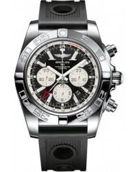 Breitling Chronomat GMT  Chronograph Automatic Men's Watch, Stainless Steel, Black Dial, AB041012.BA69.201S