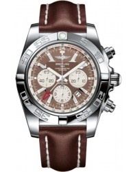Breitling Chronomat GMT  Chronograph Automatic Men's Watch, Stainless Steel, Brown Dial, AB041012.Q586.443X