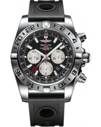 Breitling Chronomat GMT  Chronograph Automatic Men's Watch, Stainless Steel, Black Dial, AB0413B9.BD17.201S