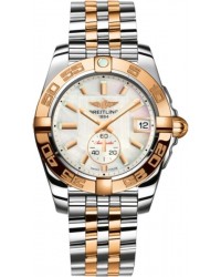Breitling Galactic 36  Automatic Women's Watch, Steel & 18K Rose Gold, Mother Of Pearl Dial, C3733012.A724.376C