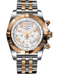Breitling Chronomat 44  Chronograph Automatic Men's Watch, Steel & 18K Rose Gold, Mother Of Pearl Dial, CB011012.A693.375C