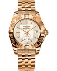 Breitling Galactic 36  Automatic Women's Watch, 18K Rose Gold, Off White Dial, H3733012.G714.376H