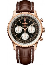 Breitling Navitimer 01  Chronograph Automatic Men's Watch, Stainless Steel, Black Dial, RB012012.BA49.740P