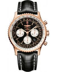 Breitling Navitimer 01  Chronograph Automatic Men's Watch, Stainless Steel, Black Dial, RB012012.BA49.744P