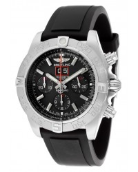 Breitling Chronomat Blackbird  Chronograph Automatic Men's Watch, Stainless Steel, Black Dial, A4436010.BB71.131S