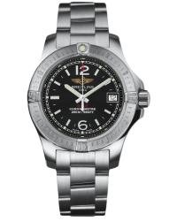 Breitling Colt  Super-Quartz Women's Watch, Stainless Steel, Black Dial, A7738811.BD46.175A