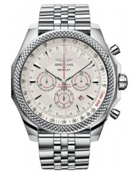 Breitling Bentley Barnato  Chronograph Automatic Men's Watch, Stainless Steel, Silver Dial, A2536821.G734.990A