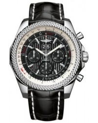 Breitling Bentley 6.75  Chronograph Automatic Men's Watch, Stainless Steel, Black Dial, A4436412.BC77.761P