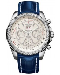 Breitling Bentley 6.75  Chronograph Automatic Men's Watch, Stainless Steel, Silver Dial, A4436412.G679.747P