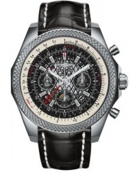 Breitling Bentley B04 GMT  Chronograph Automatic Men's Watch, Stainless Steel, Black Dial, AB043112.BC69.761P