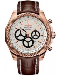 Breitling Bentley Barnato  Chronograph Automatic Men's Watch, 18K Rose Gold, Silver Dial, R2536621.G733.757P
