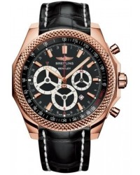 Breitling Bentley Barnato  Chronograph Automatic Men's Watch, 18K Rose Gold, Black Dial, R2536624.BB10.761P