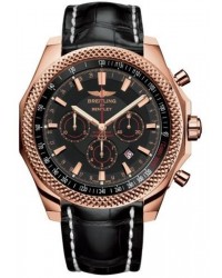 Breitling Bentley Barnato  Chronograph Automatic Men's Watch, 18K Rose Gold, Black Dial, R2536824.BB12.761P