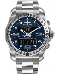 Breitling Cockpit B50  Automatic Men's Watch, Stainless Steel, Grey Dial, EB501019.C904.176E