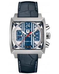 Tag Heuer Monaco  Automatic Men's Watch, Stainless Steel, Blue Dial, CAL5111.FC6299