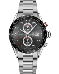 Tag Heuer Carrera  Chronograph Automatic Men's Watch, Stainless Steel, Anthracite Dial, CAR2A11.BA0799