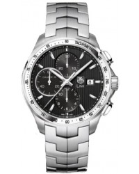 Tag Heuer Link  Chronograph Automatic Men's Watch, Stainless Steel, Black Dial, CAT2010.BA0952