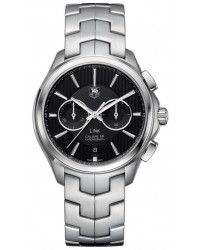 Tag Heuer Link  Chronograph Automatic Men's Watch, Stainless Steel, Black Dial, CAT2110.BA0959