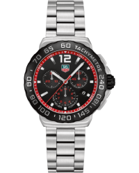 Tag Heuer Formula 1  Chronograph Quartz Men's Watch, Stainless Steel, Black Dial, CAU1116.BA0858