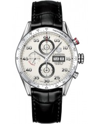 Tag Heuer Carrera  Chronograph Automatic Men's Watch, Stainless Steel, Silver Dial, CV2A11.FC6235