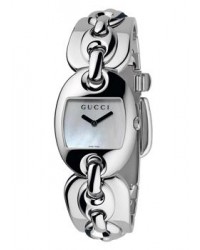 Gucci Marina Chain  Quartz Women's Watch, Stainless Steel, White Mother Of Pearl Dial, YA121502