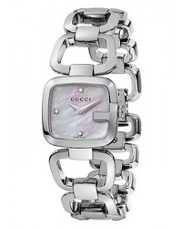 Gucci G-Gucci  Quartz Women's Watch, Stainless Steel, White Dial, YA125502