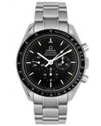 Omega Speedmaster Moon Watch  Chronograph Manual Men's Watch, Stainless Steel, Black Dial, 3573.50.00