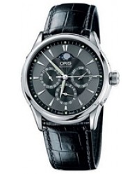 Oris Culture Artelier  Automatic Men's Watch, Stainless Steel, Black Dial, 733-7591-4054-LS