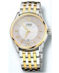 Oris Culture Artelier  Automatic Men's Watch, Stainless Steel, Silver Dial, 733-7591-4351-MB