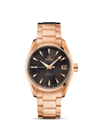 Omega Aqua Terra  Automatic Men's Watch, 18K Rose Gold, Grey Dial, 231.50.39.21.06.001