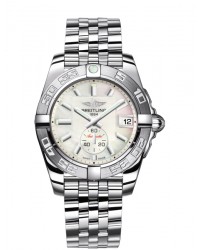 Breitling Galactic 36  Automatic Women's Watch, Stainless Steel, Silver Dial, A3733012.A716.376A
