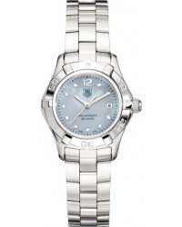 Tag Heuer Aquaracer  Quartz Women's Watch, Stainless Steel, Blue Mother Of Pearl Dial, WAF1419.BA0824