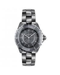 Chanel J12 Chromatic  Quartz Women's Watch, Titanium Ceramic, Grey Dial, H2979