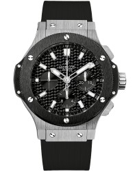 Hublot Big Bang 44mm  Chronograph Automatic Men's Watch, Stainless Steel, Black Dial, 301.SM.1770.RX