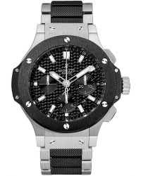 Hublot Big Bang 44mm  Chronograph Automatic Men's Watch, Stainless Steel, Black Dial, 301.SM.1770.SM